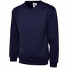 Uneek UC204 Premium Brushed V-Neck Sweatshirt - Durable 50/50 Poly-Cotton