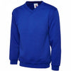 Uneek UC204 Premium Brushed V-Neck Sweatshirt - 50/50 Poly-Cotton