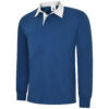 Uneek UC402 Classic Rugby Shirt: Durable Pre-Shrunk Combed Cotton, Unisex Workwear Top
