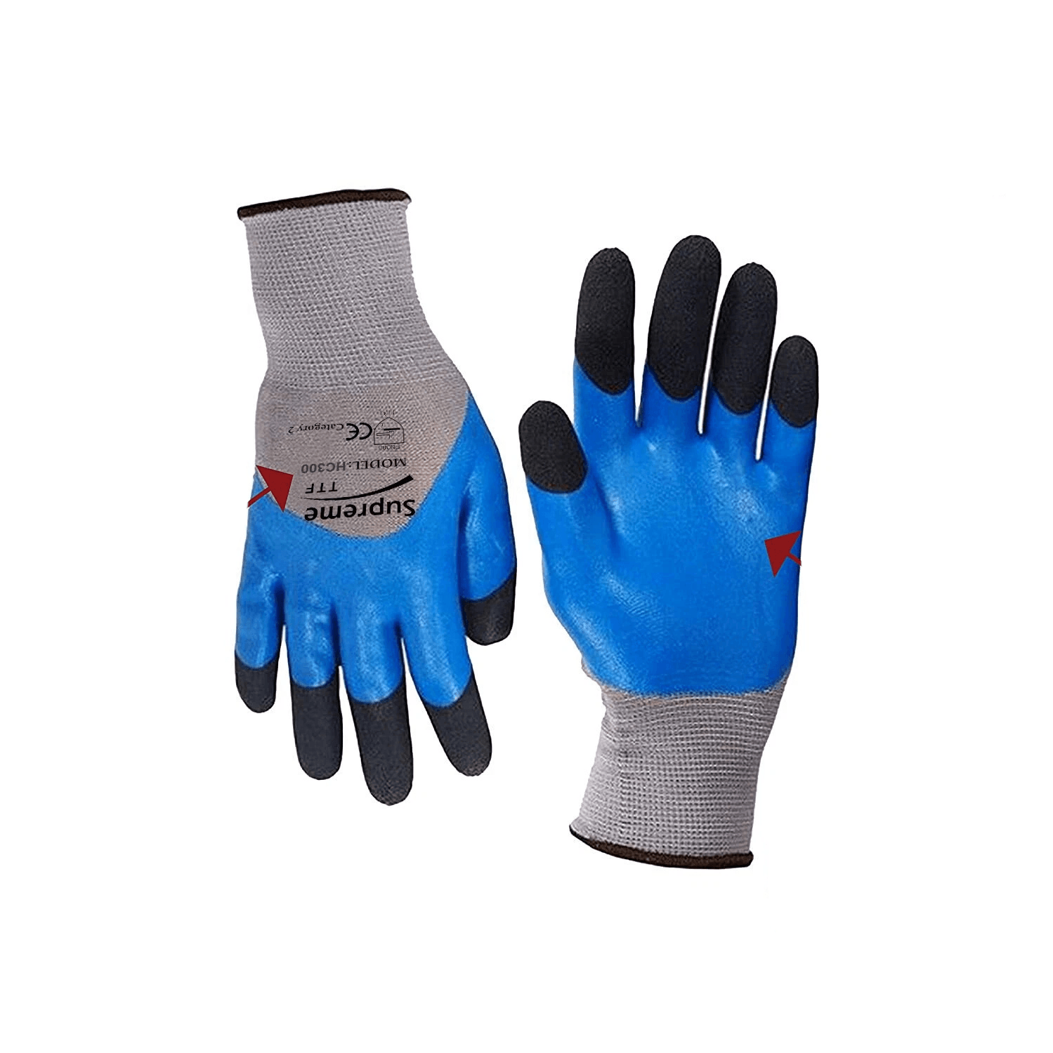 Dual Latex Coated Work Gloves