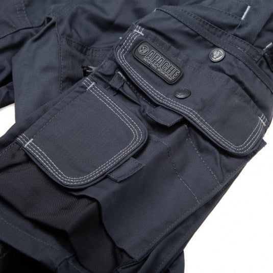 Apache ATS Rugged Cargo Work Shorts, Multi-Pocket Design, Active Waist for Flexibility