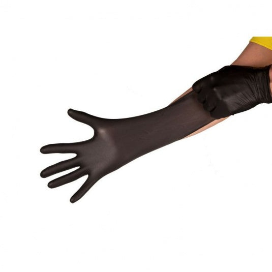 Black Mamba Tough Disposable Nitrile Gloves for Industrial Hand Protection