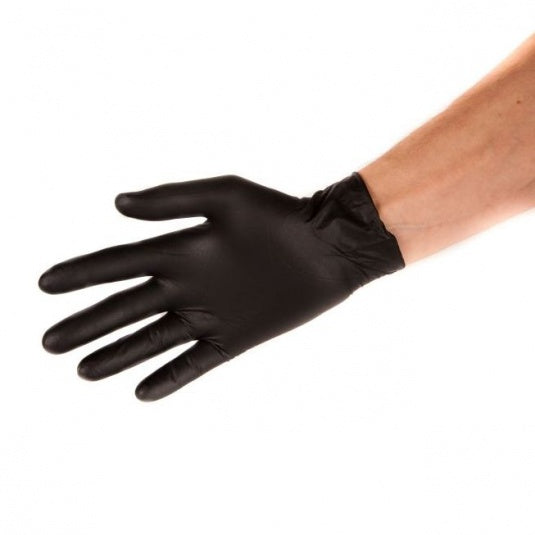 Black Mamba Tough Disposable Nitrile Gloves for Industrial Hand Protection