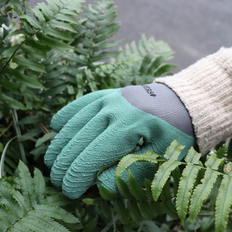 Briers All Seasons Ripple Latex Lined Safety Cuff Gardening Gloves