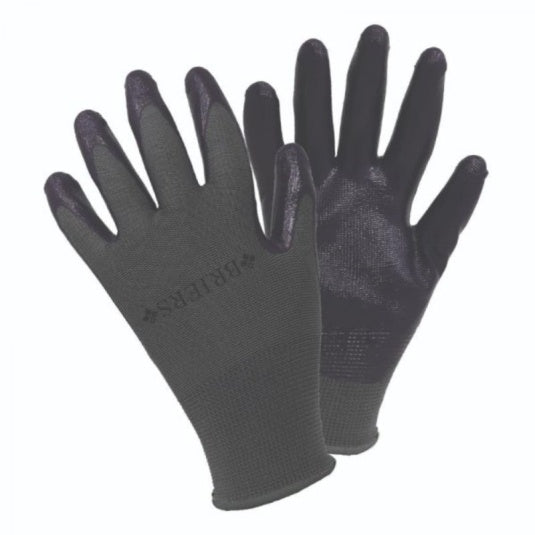 Briers Thin Nitrile-Coated Gardening Gloves: Precision Grip for Seed & Weed Tasks