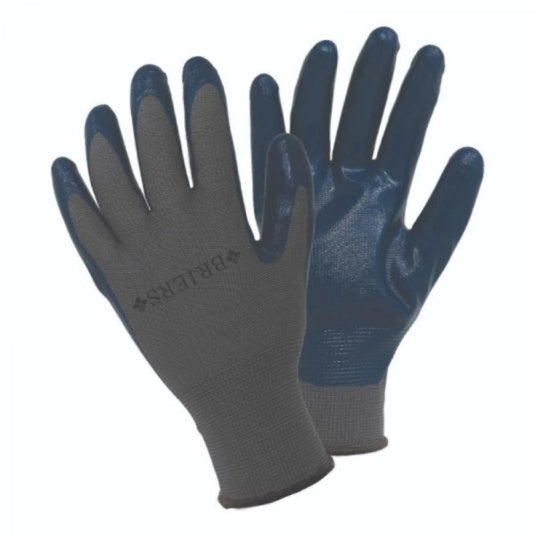 Briers Thin Nitrile-Coated Gardening Gloves: Precision Grip for Seed & Weed Tasks