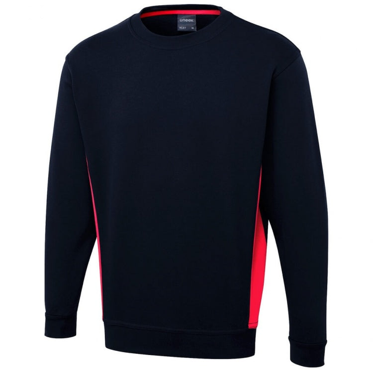 Uneek UC217 Premium Two-Tone Work Sweatshirt