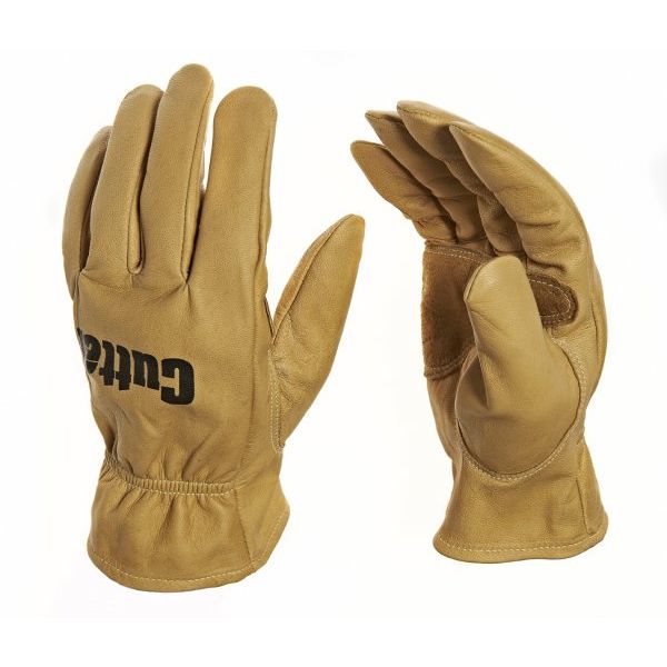 Cutter CW300 Premium Goatskin Leather Water-Repellent Gardening Work Gloves
