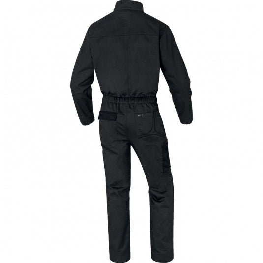 Delta Plus M2CO3 Dark Grey Durable Work Overalls with Integrated Knee Pad Pockets