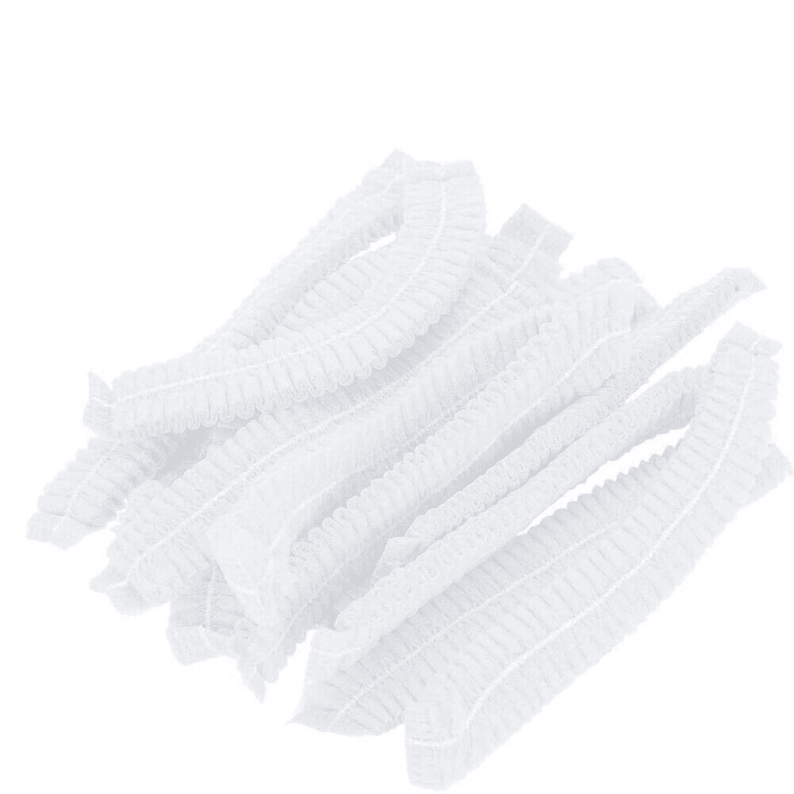5000 White Disposable Mob Caps (5 Boxes)