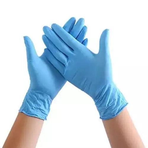 Safetouch Blue Nitrile Disposable Gloves Medical Grade Powder Free