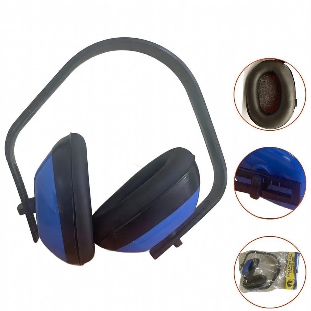 Blue Ear Defender Safety Noise Protection