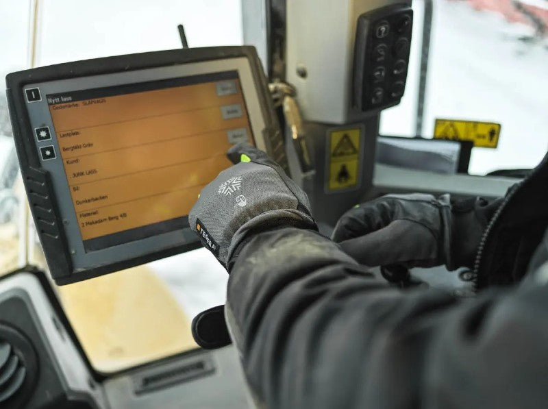 Ejendals Tegera 577 Thermal Touchscreen Waterproof Safety Work Gloves