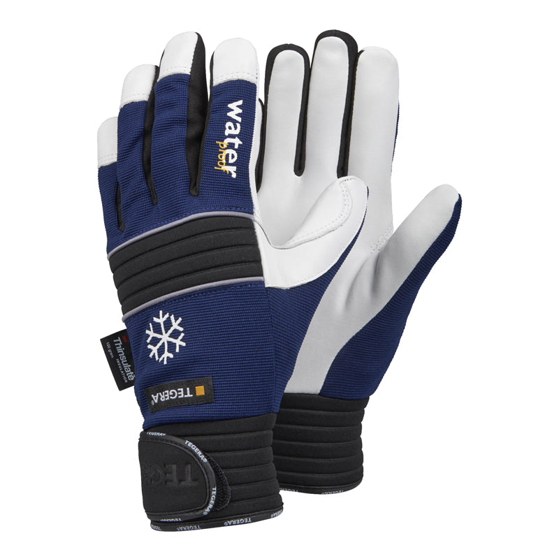 Ejendals Tegera 297 Waterproof Thermal Winter Work Gloves - Thinsulate Lined