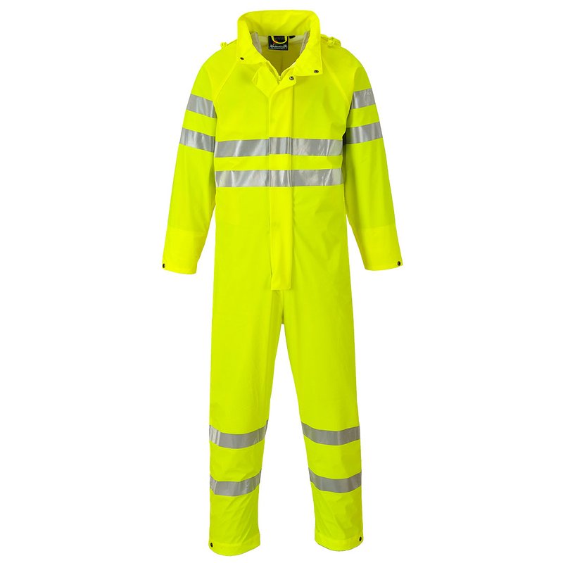 Portwest S495 Sealtex Ultra Hi-Vis Waterproof Orange Protective Coverall