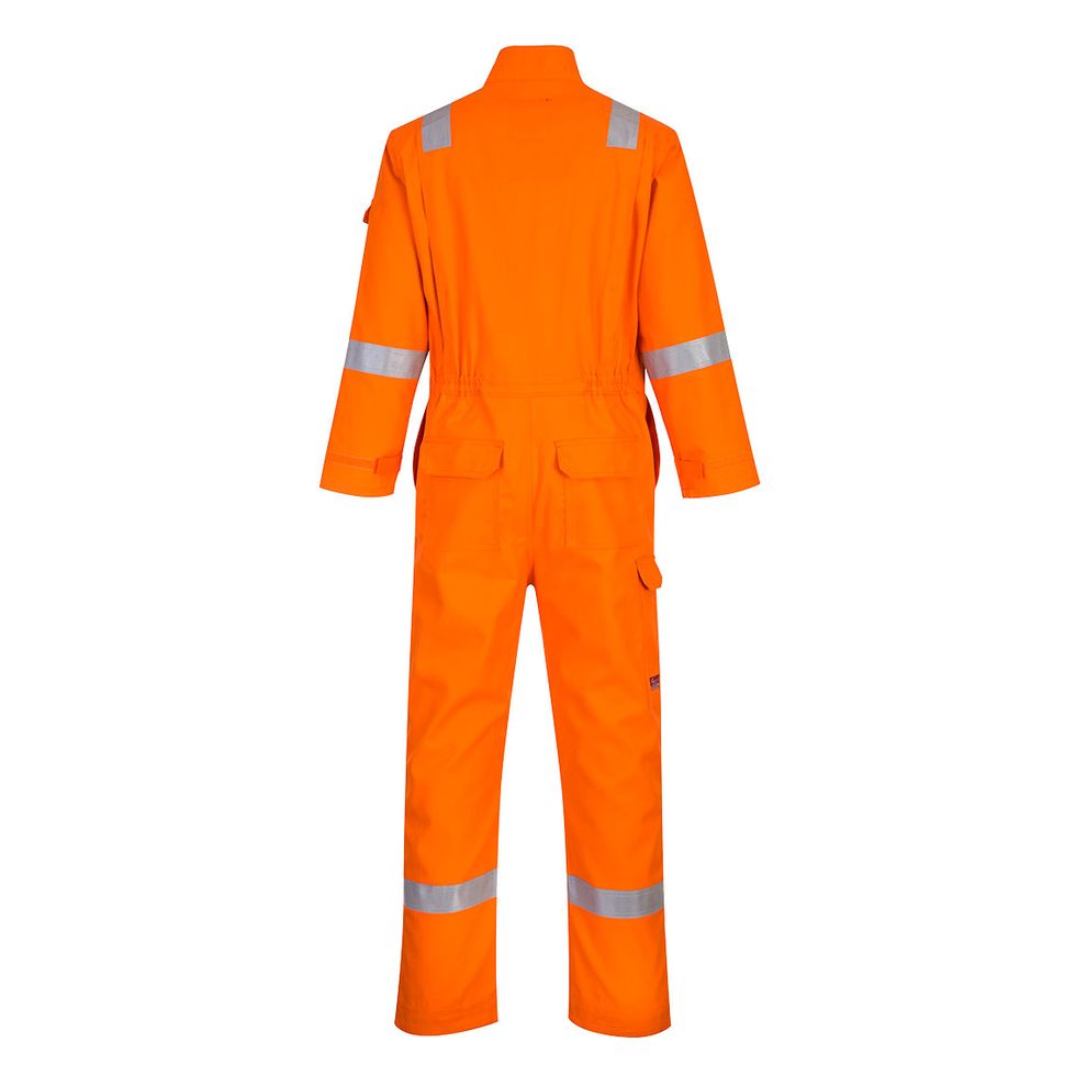 Portwest FR93 Bizflame Orange Flame Retardant Industry Protective Work Coverall