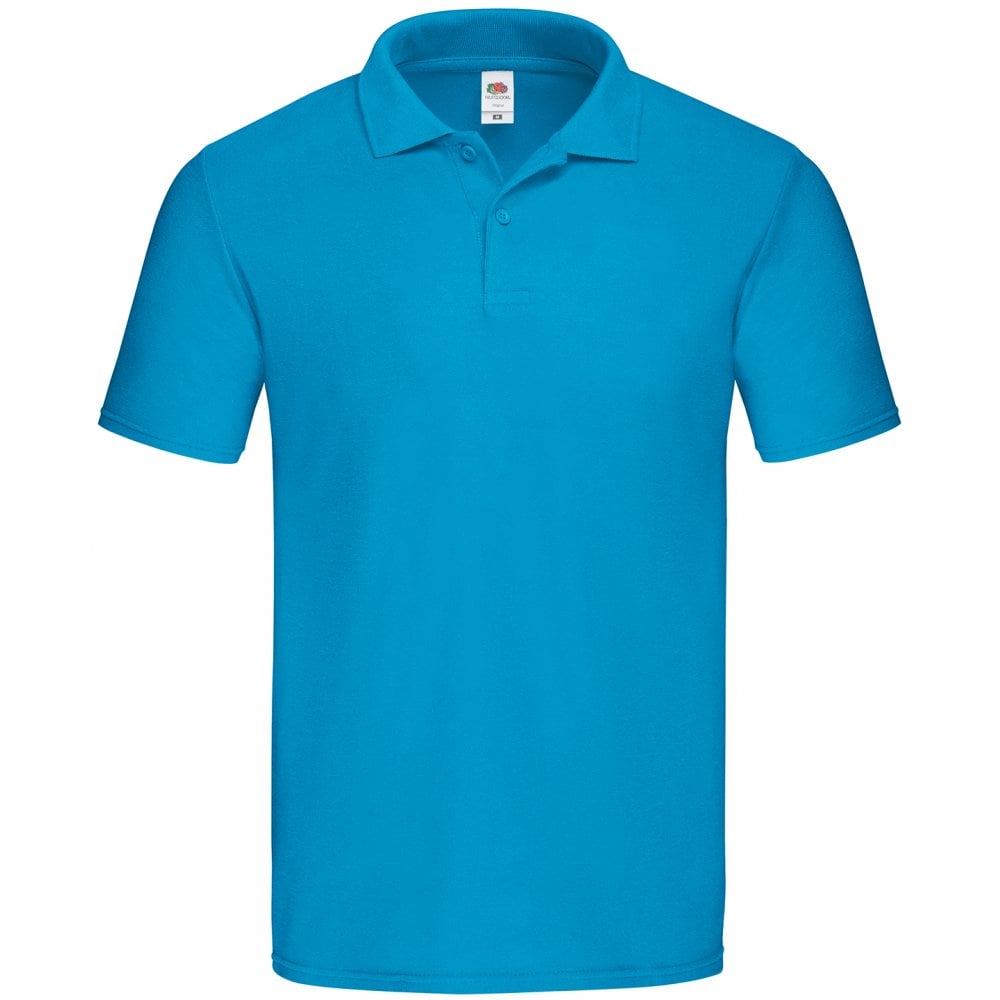 Fruit of the Loom Original Piqué Cotton Polo Shirt - Versatile Smart Casual