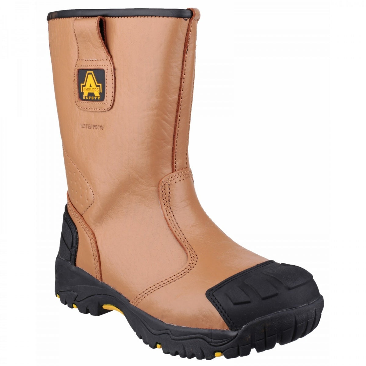 Amblers Safety FS143 Waterproof Pull-On Rigger Safety Boots with Steel Toe