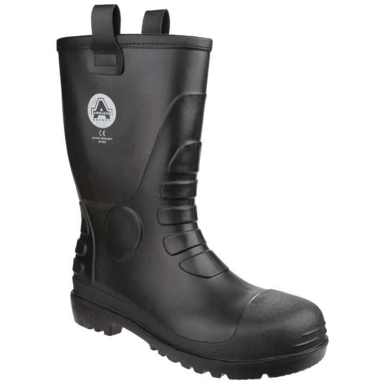 Amblers Safety FS90 Premium Waterproof PVC S5 SRA Pull-On Rigger Boots