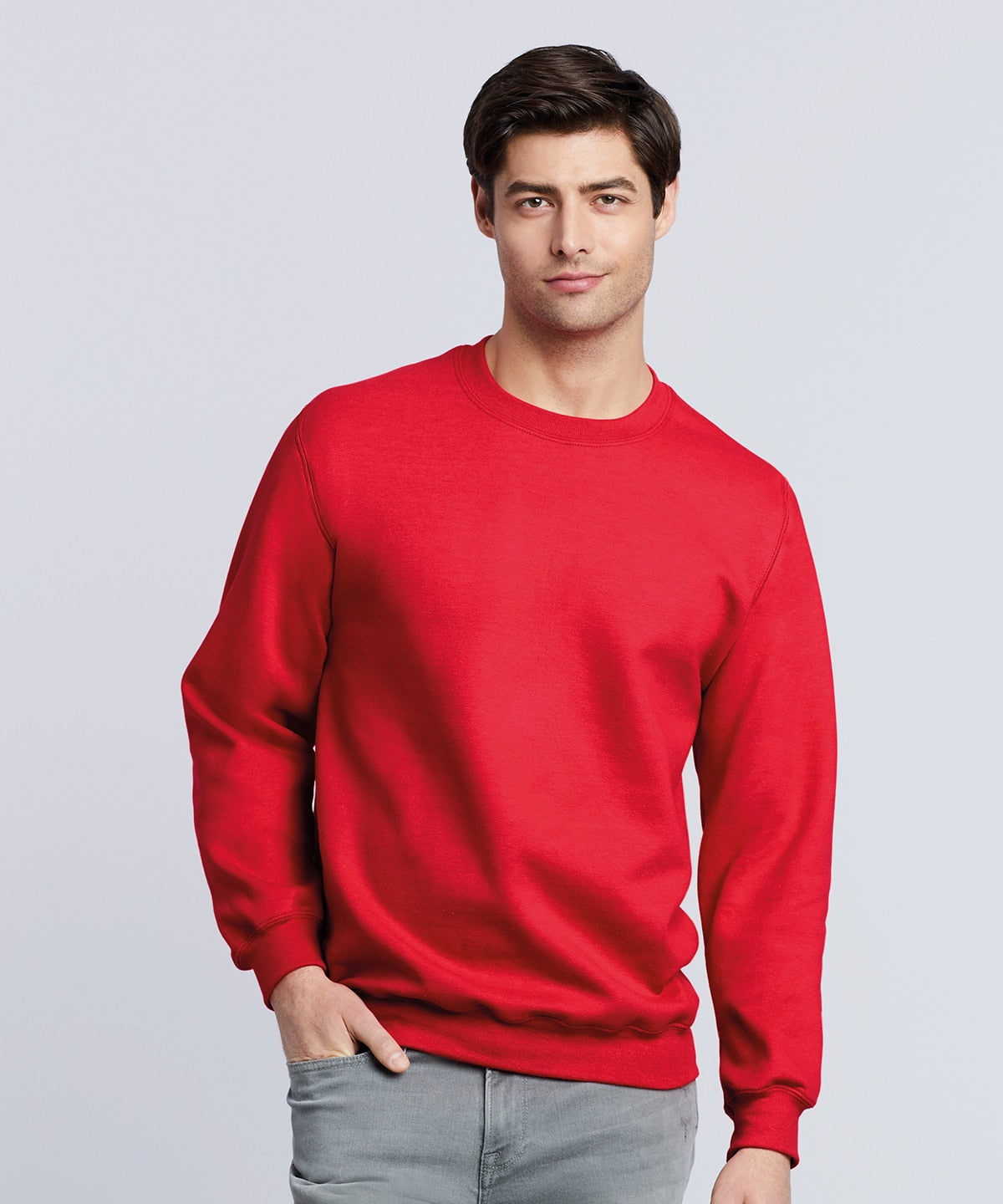 Gildan Heavy Blend Crew Neck Sweatshirt: Ultimate Softness, Durable Comfort