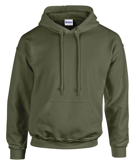 Comfortable Gildan Heavy Blend Adult Hooded Sweatshirt with Pouch Pocket