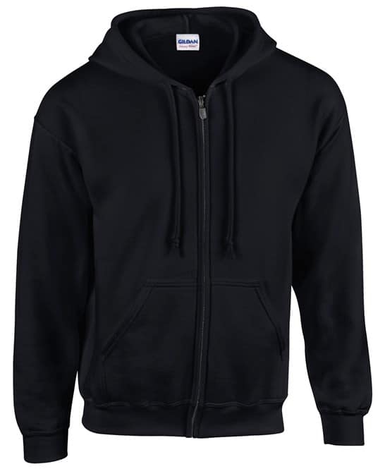 Gildan Heavy Blend Unisex Full Zip Hoodie: Soft, Durable, Warm Fleece