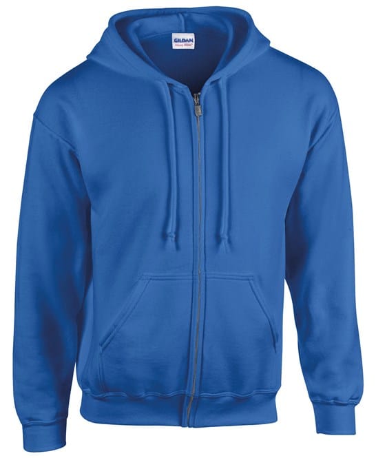 Gildan Heavy Blend Unisex Full Zip Hoodie: Soft, Durable, Warm Fleece
