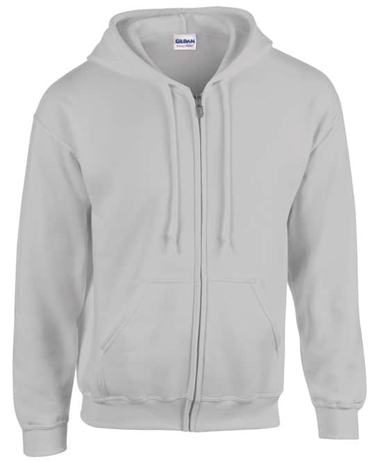 Gildan Heavy Blend Unisex Full Zip Hoodie: Soft, Durable, Warm Fleece