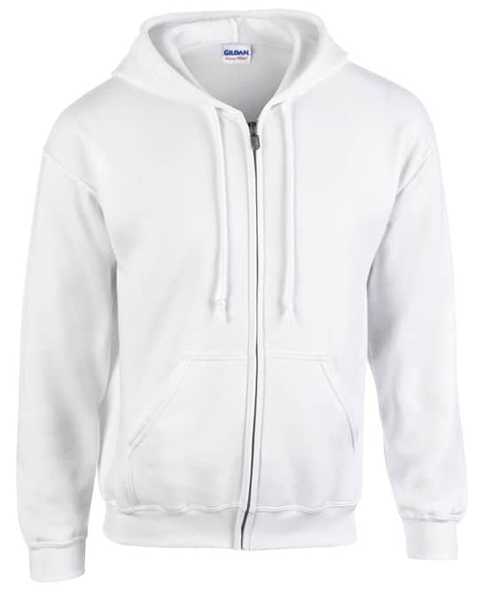 Gildan Heavy Blend Unisex Full Zip Hoodie: Soft, Durable, Warm Fleece