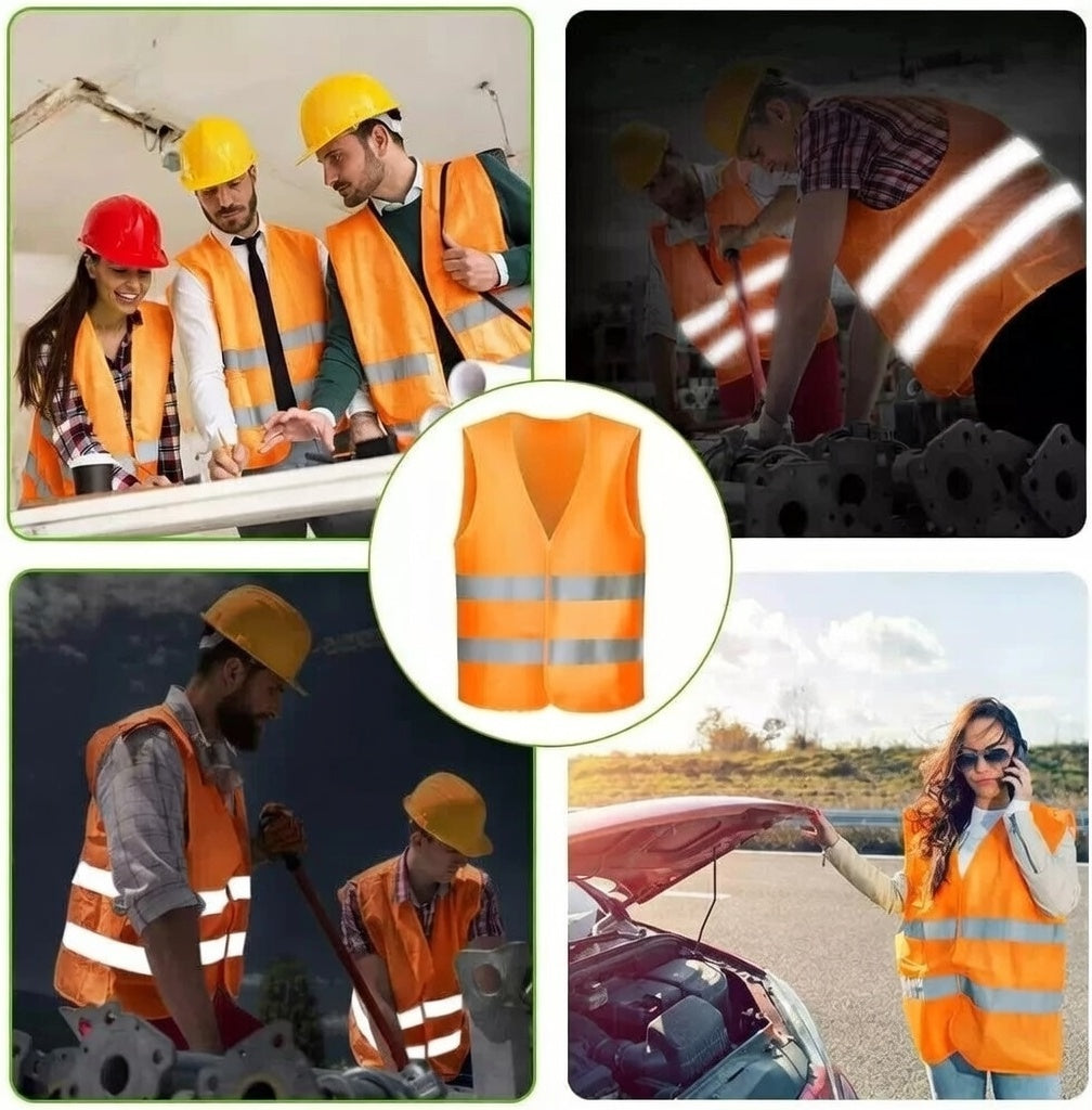 120 GSM Orange Hi Vis Vest