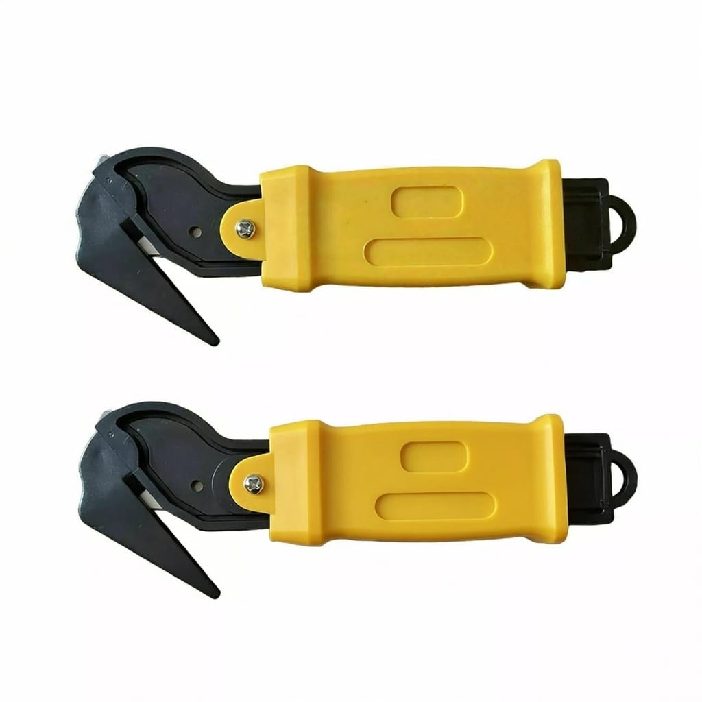 Yellow or Red Moving Edge Safety Knife