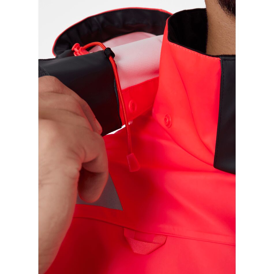 Helly Hansen Alna 2.0 Hi-Vis Waterproof Work Rain Jacket Durable Protection
