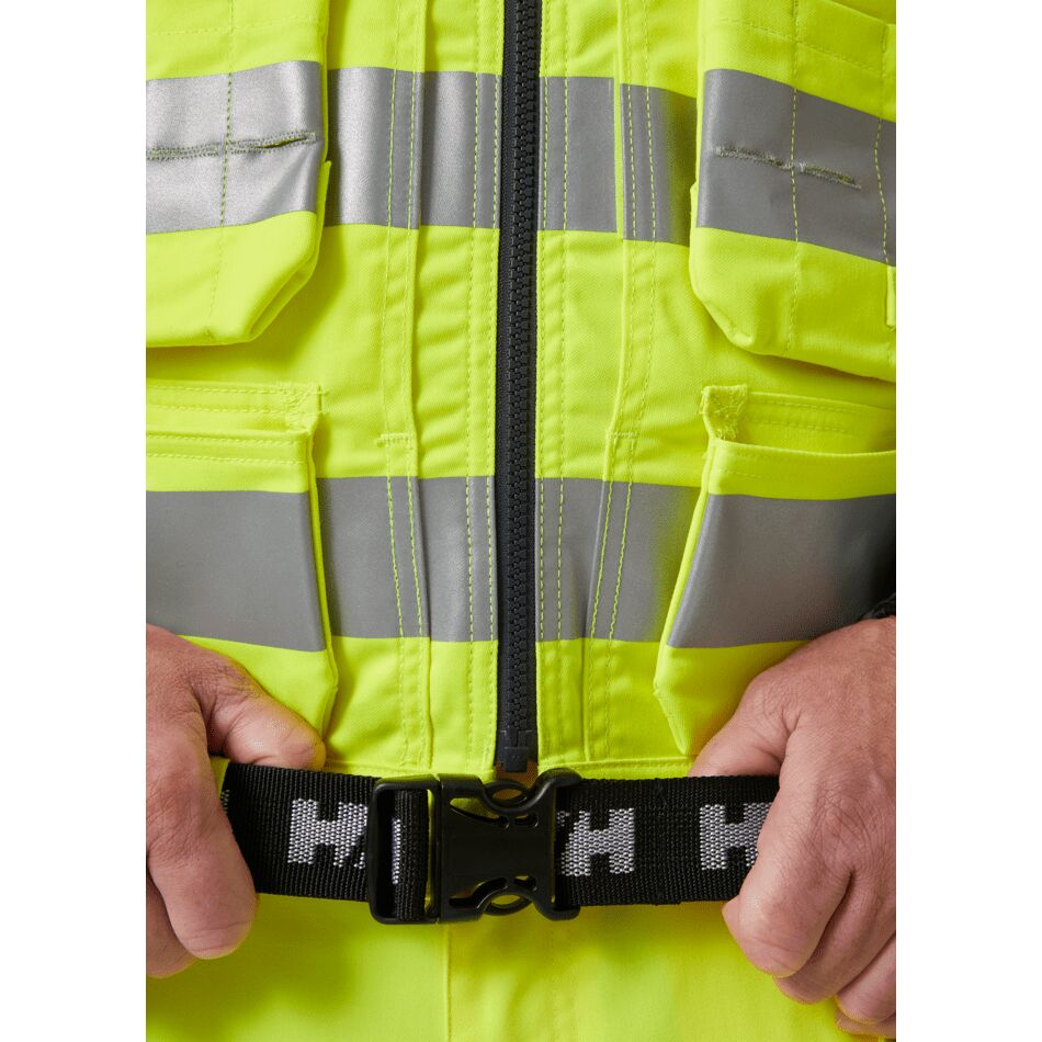 Helly Hansen Alna 2.0 Hi-Vis Construction Vest: Durable, Stretch Workwear with Multi-Pockets