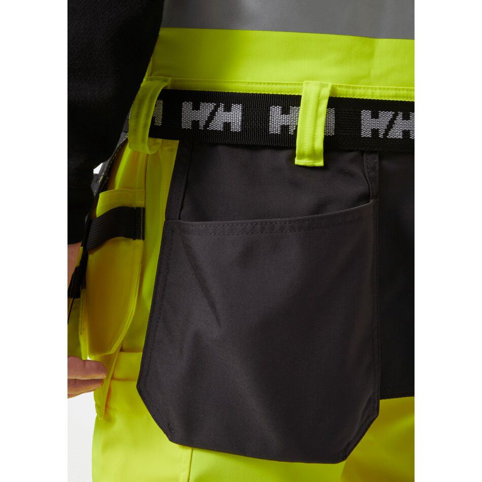 Helly Hansen Alna 2.0 Hi-Vis Construction Vest: Durable, Stretch Workwear with Multi-Pockets