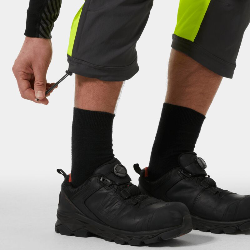 Helly Hansen ICU BRZ Hi-Vis Construction Pirate Trousers Class 1 Workwear