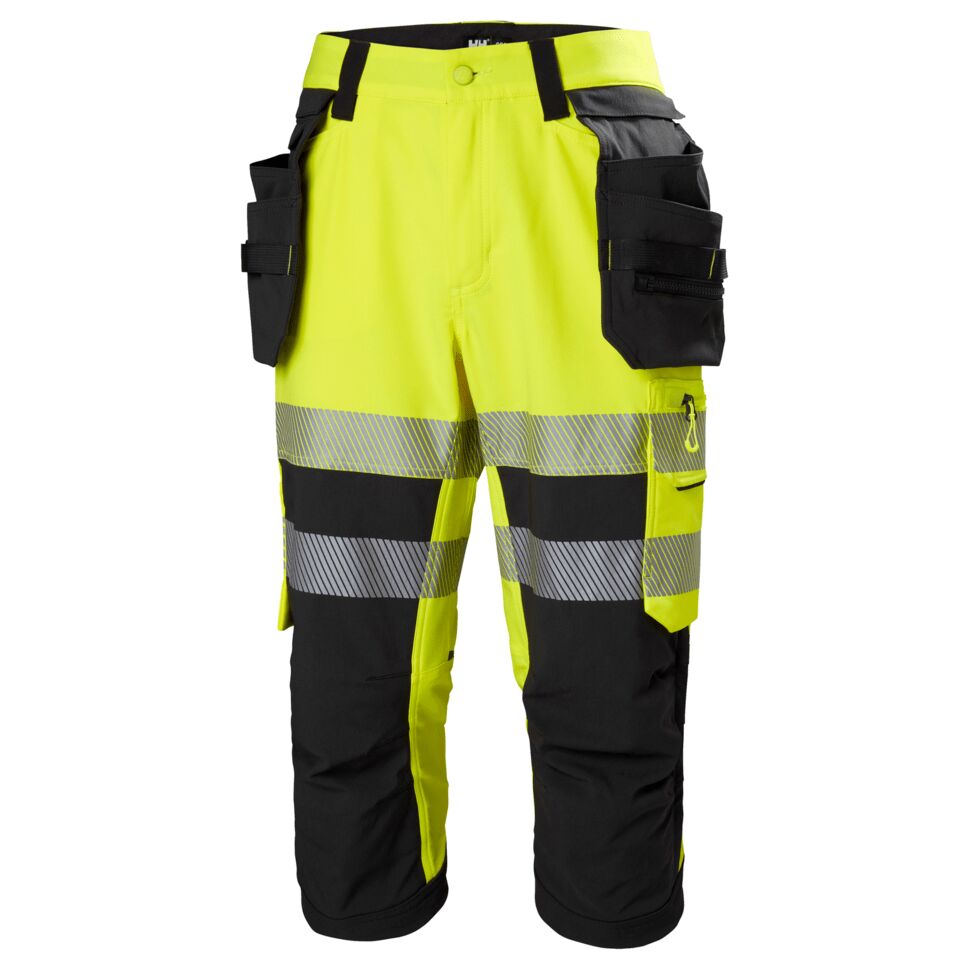 Helly Hansen ICU BRZ Hi-Vis Construction Pirate Trousers Class 1 Workwear