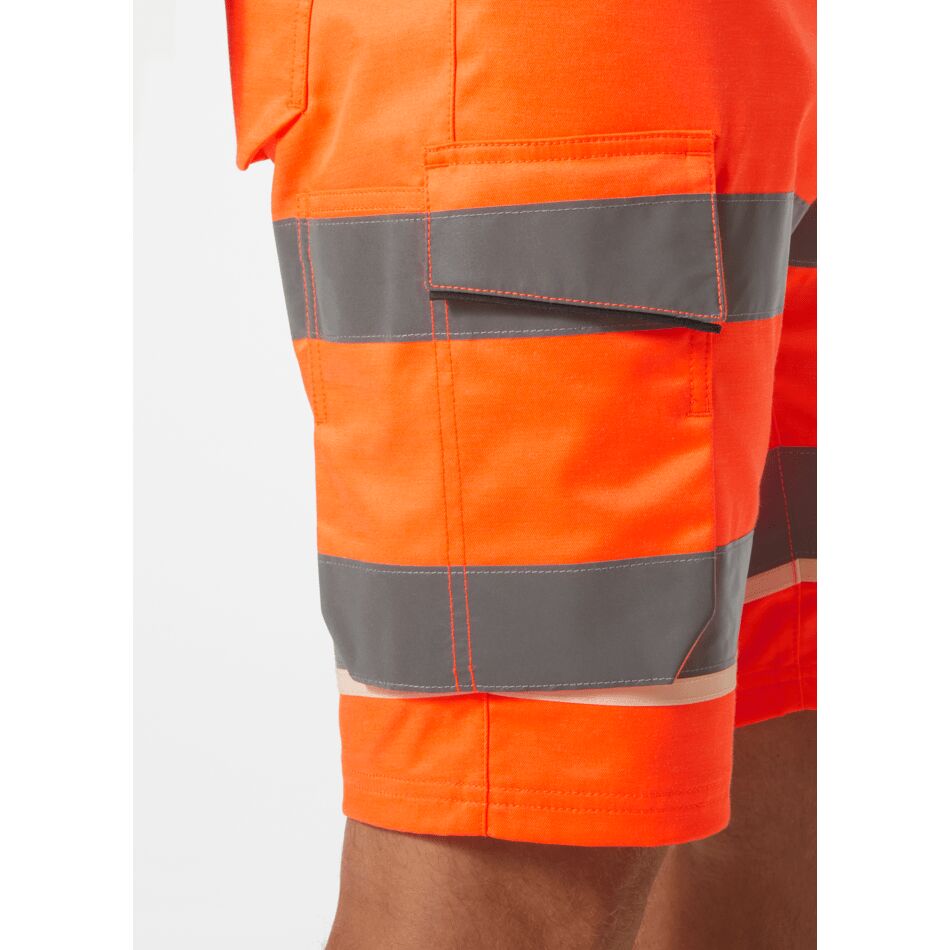 Helly Hansen UC-ME Men's Hi-Vis Stretch Work Cargo Shorts with Pockets