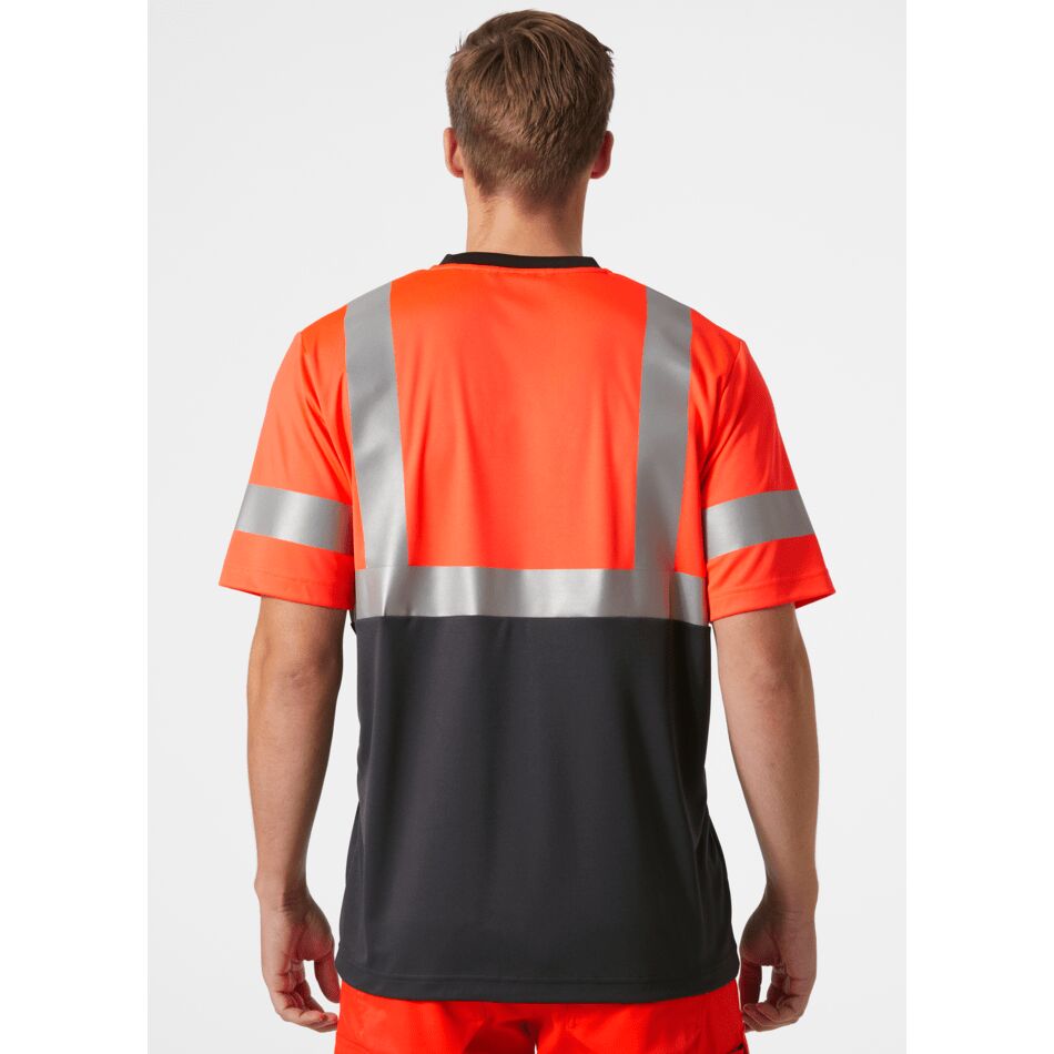 Helly Hansen Addvis Class 1 Hi-Vis 4-Way Stretch Work T-Shirt