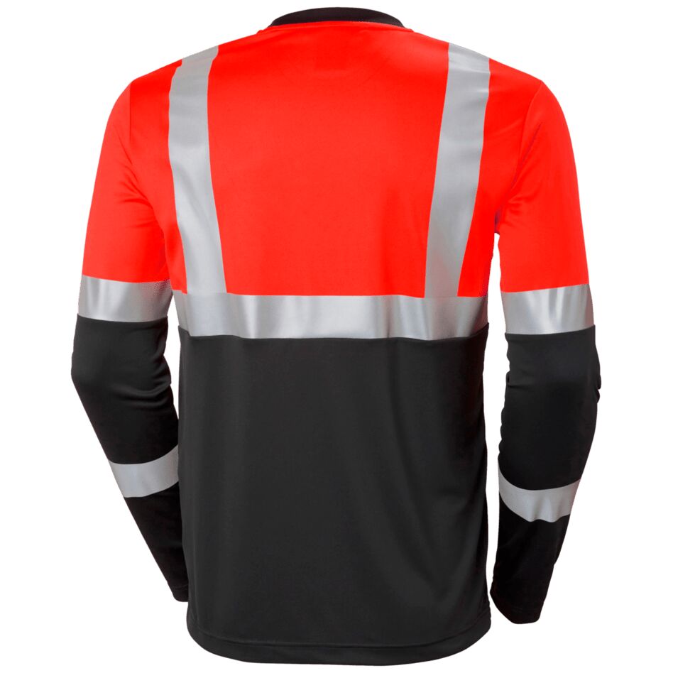Helly Hansen Addvis High Visibility Long Sleeve Safety Workwear Top Class 1