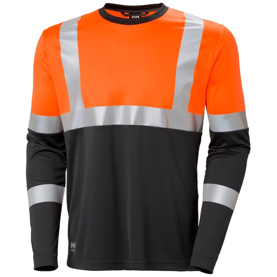 Helly Hansen Addvis High Visibility Long Sleeve Safety Workwear Top Class 1