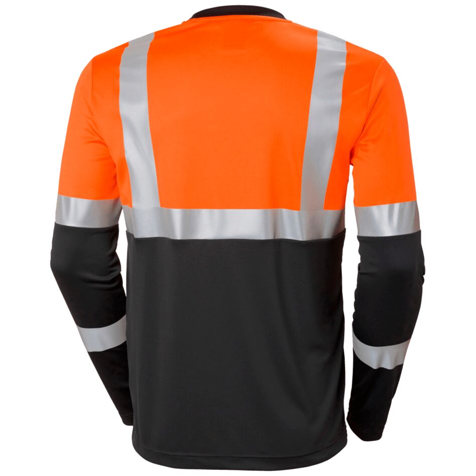 Helly Hansen Addvis High Visibility Long Sleeve Safety Workwear Top Class 1