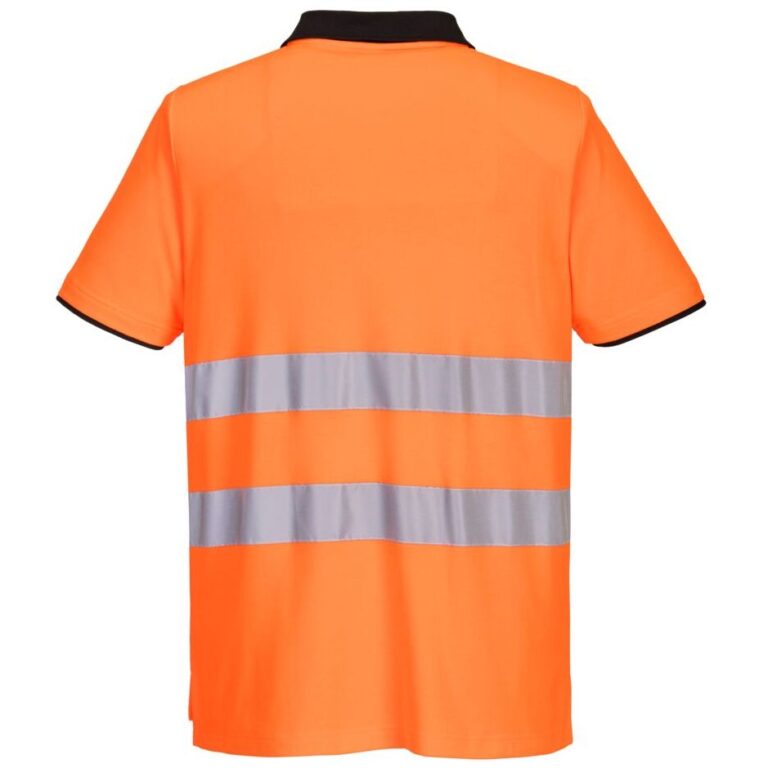 Portwest PW2 Hi-Vis Cotton Comfort Polo Shirt