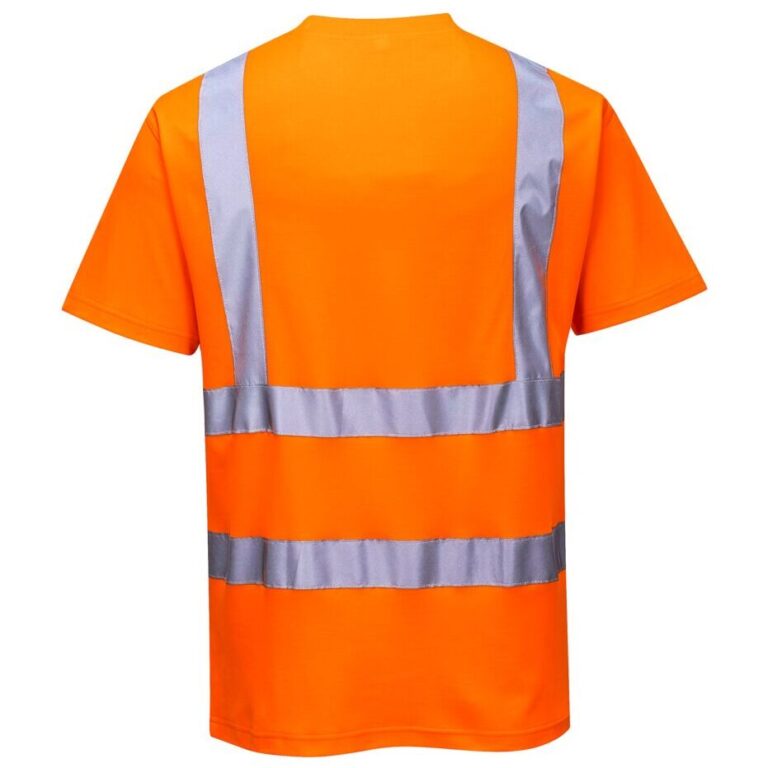 Portwest Hi-Vis Cotton Comfort Short Sleeve T-Shirt