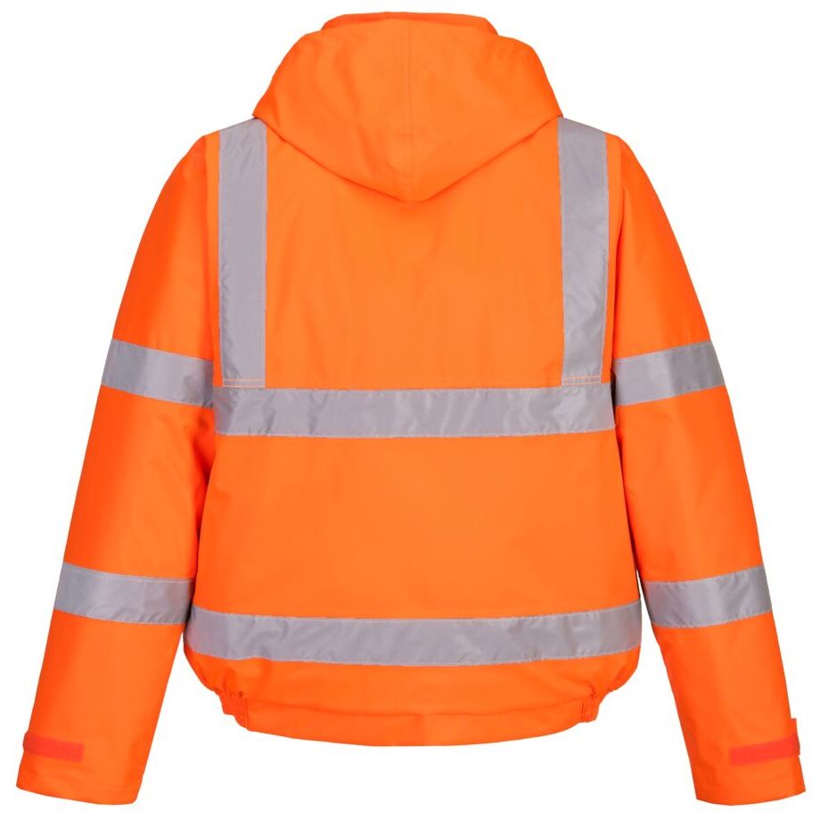 Portwest Hi-Vis Waterproof Winter Bomber Jacket -40C Certified Safety Coat