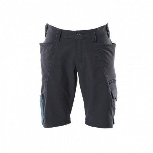 Mascot Advanced Lightweight Stretch Men's Work Shorts with Holster Pockets Navy