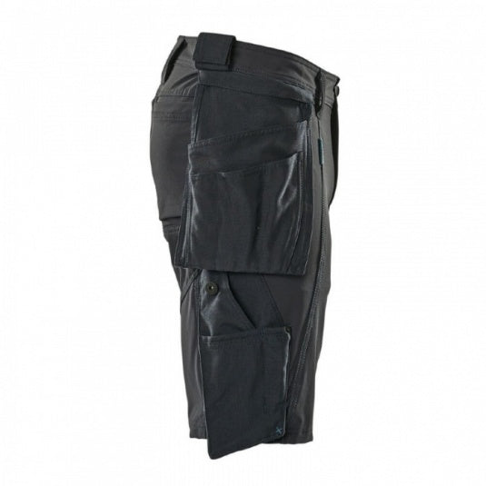 Mascot Advanced Lightweight Stretch Men's Work Shorts with Holster Pockets Navy