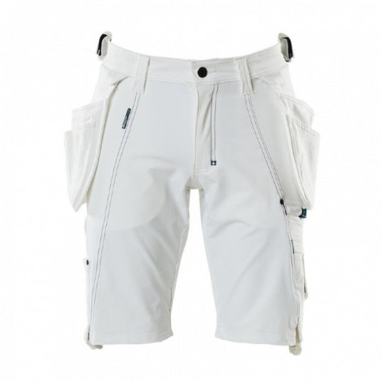 Mascot Advanced Lightweight Stretch Men's Work Shorts with Holster Pockets Navy