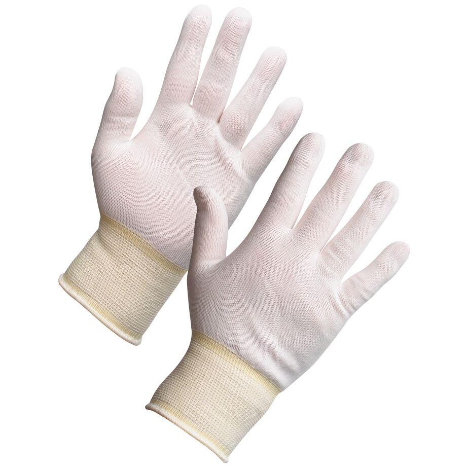 Supertouch Polyester Polyliner Gloves: Breathable, Lightweight, Knit Wrist Comfort