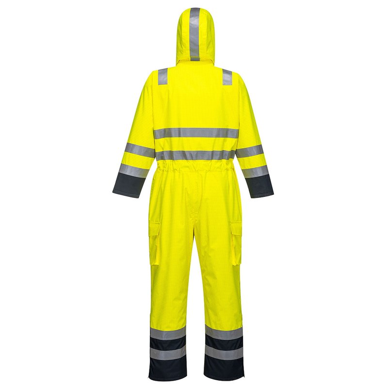 Portwest S775 Bizflame Rain Hi-Vis Multi Protection Waterproof Work Coverall