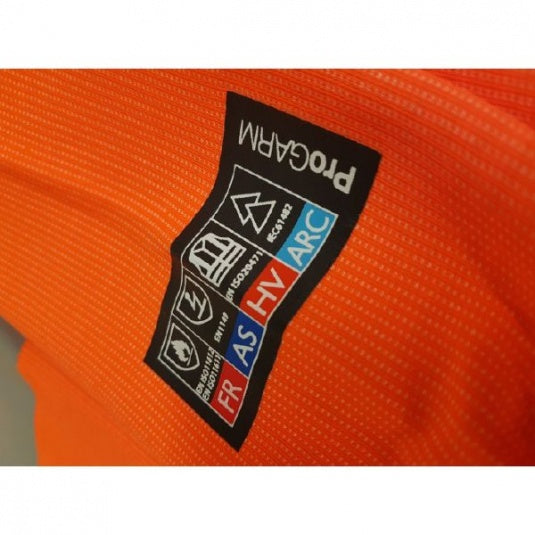 ProGARM 5292 Women's Hi-Vis Orange Arc Flash Polo Shirt, Flame Resistant